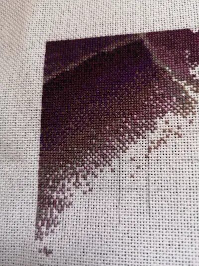 Shared stitcher progress: a beautiful Crafted Treasures project coming to life