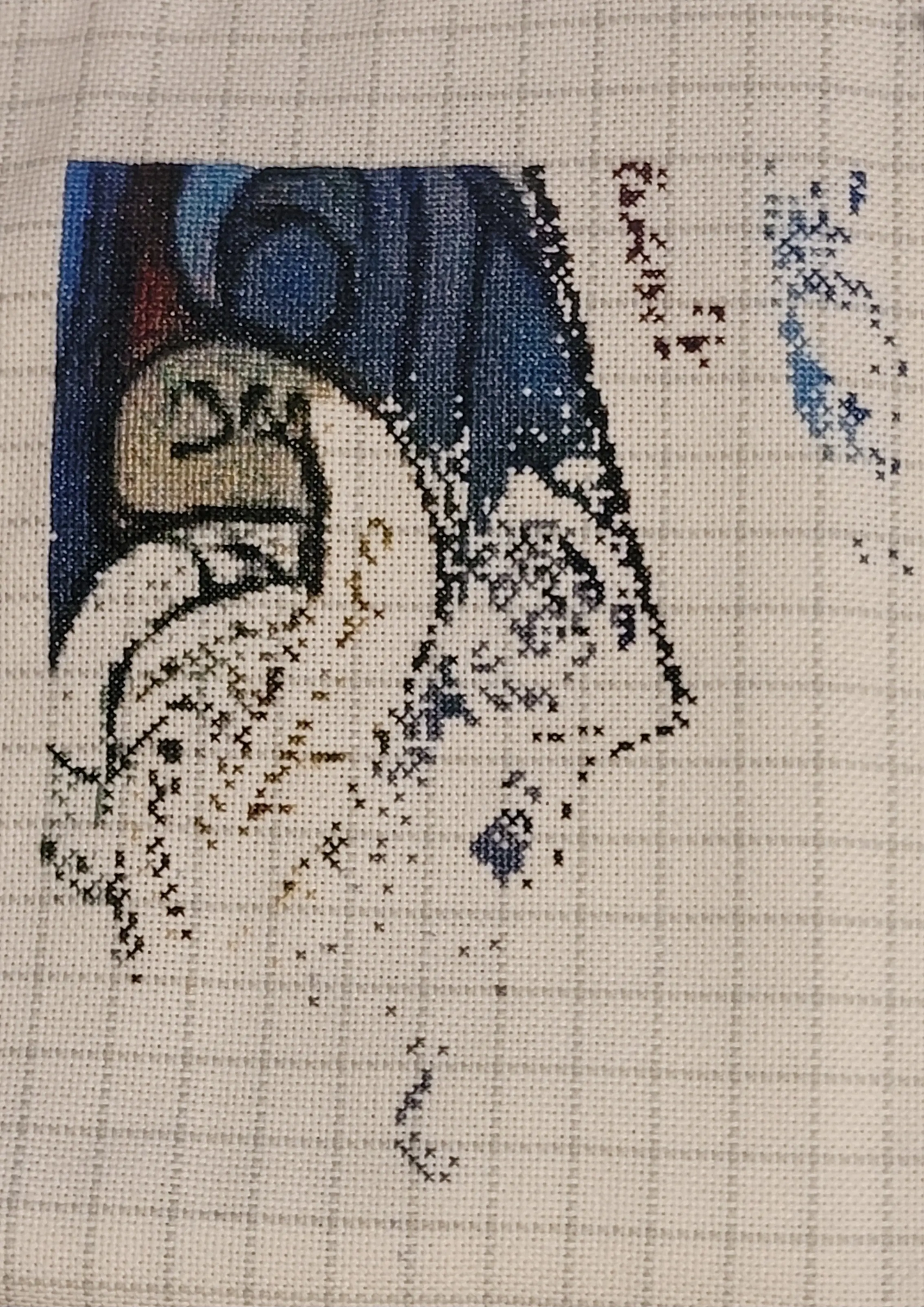 Customer creation 2 - Vibrant cross stitch design
