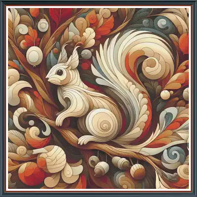 Swirly Squirrely preview