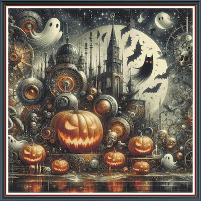 Steampunk Halloween preview